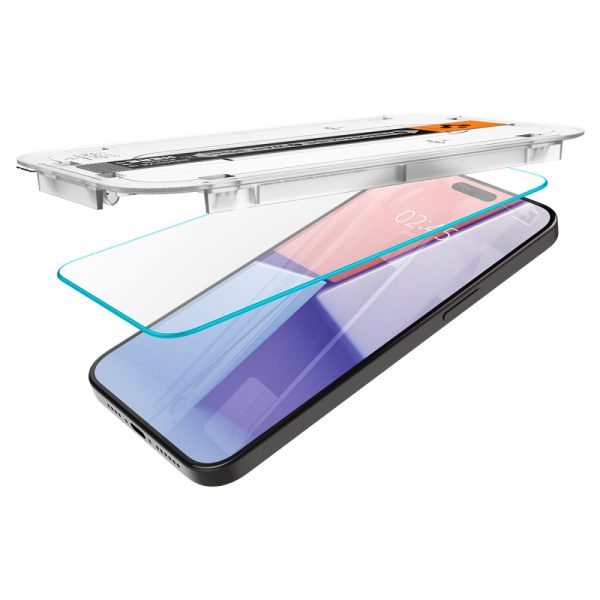 SPIGEN GLAS.TR EZ FIT IPHONE 15 PRO CLEAR (AGL06898) - Image 6